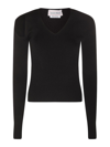 Alexander Mcqueen Cutout Ribbed Wool-blend Sweater In Black