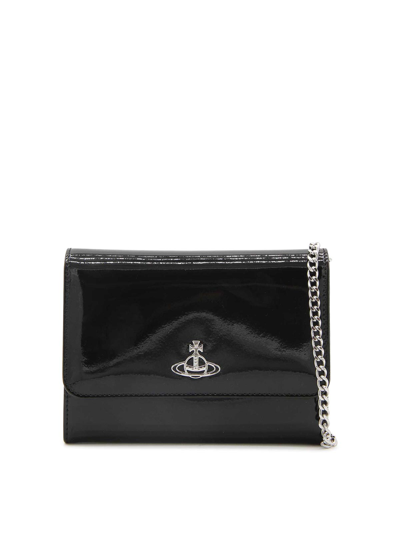 Vivienne Westwood Black Leather Wallet