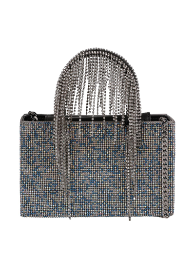 Kara Crystal-embellishment Tote Bag In Blue