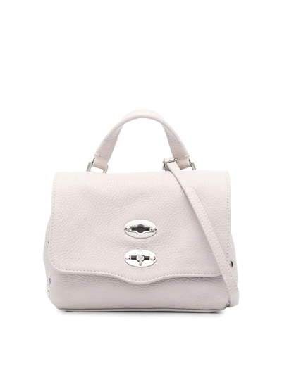 Zanellato Mini Postina Leather Bag In White