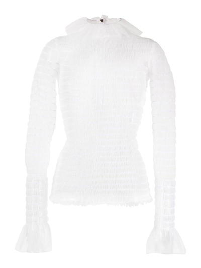 THOM BROWNE TOP - BLANCO
