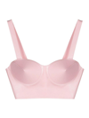 Maison Margiela Sweetheart-neck Cropped Bra In Pink