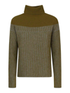 CIVIDINI WOOL/CASHMERE TURTLENECK SWEATER