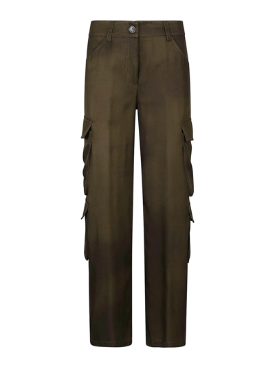Tsolo Munkh Kendall Trousers With Pockets In Verde