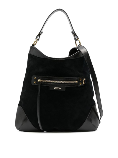 Isabel Marant Botsy Shoulder Bag In Black