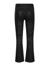 ARMA STRETCH LEATHER TROUSERS WITH FLARES