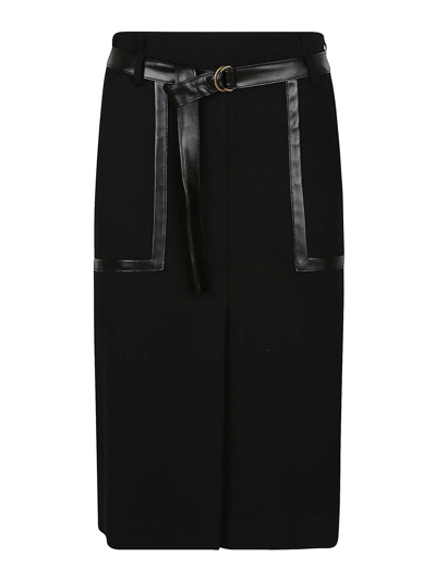 Tsolo Munkh Michelle Jersey Skirt In Black