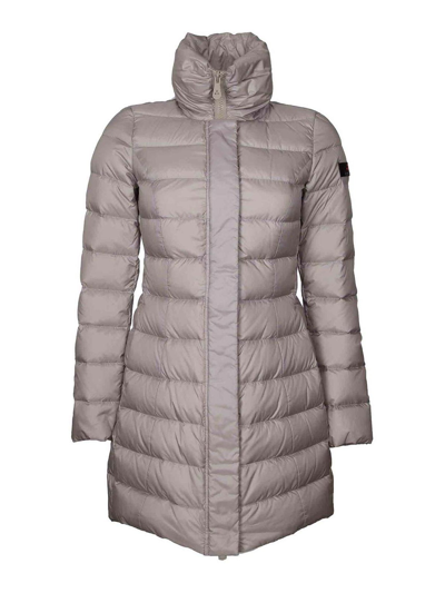 Peuterey Sobchak Down Jacket With High Neck Beige Color In Beis