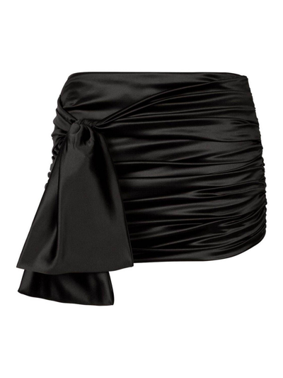 Dolce & Gabbana Mini Skirt In Black