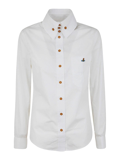 Vivienne Westwood Classic Krall Shirt In White