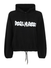Dsquared2 Onion Fit Sweatshirt In Negro