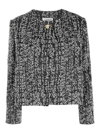 Lanvin Tweed Jacket In Negro