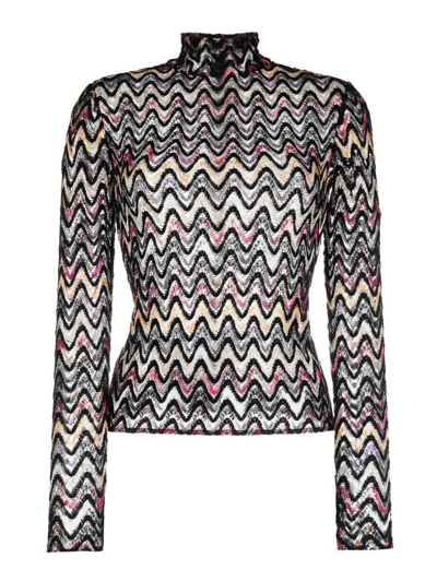 Missoni Turtleneck In Multicolour