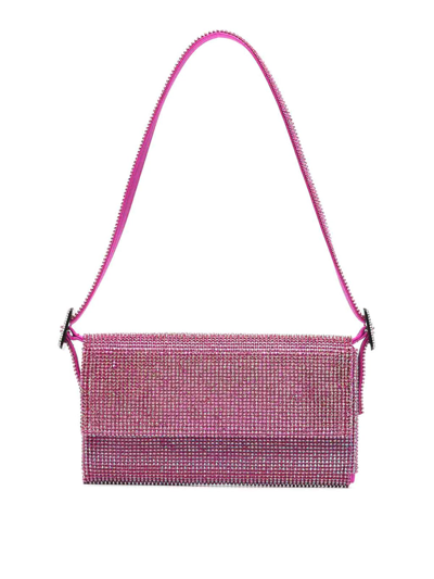 Benedetta Bruzziches Petite Crystal Clutch Bag In Multicolour