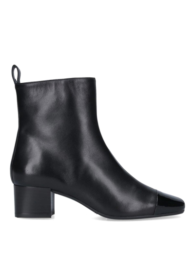 Carel Paris Esprit Ankle Boots In Black