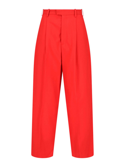 Marni Tailored Pants In Red