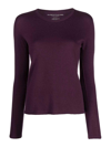 Majestic Filatures Woman Sweater Dark Purple Size 1 Cashmere