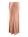 Forte Forte Forte_forte Viscose Satin Long Skirt In Nude & Neutrals