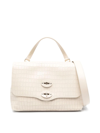 Zanellato Large Postina Tote Bag In Beige