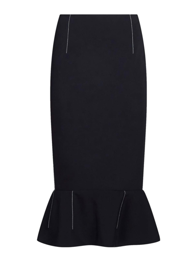 Marni Skirts Black In Multicolor