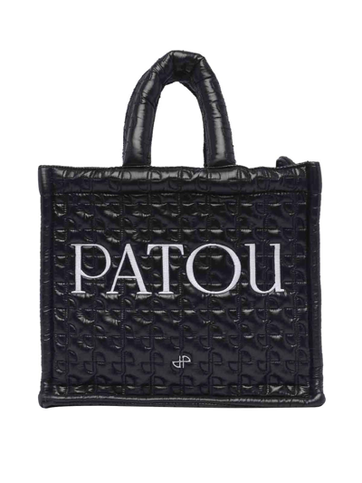 Patou Black Tote Bag