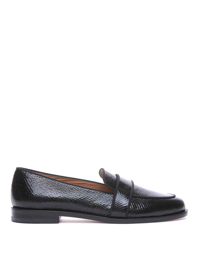 Aquazzura Martin Loafers In Black