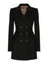 Dolce & Gabbana Wool And Cashmere Turlington Jacket In Black