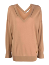 Stella Mccartney Hose  Damen Farbe Braun In Marrón