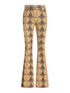 ETRO GRAPHIC-PRINT FLARED JEANS