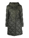 PEUTEREY HOODED QUILTED COAT