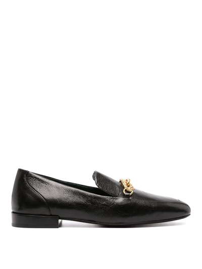 Tory Burch Black Loafers