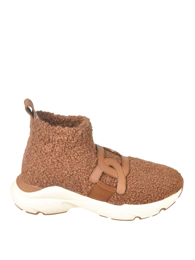 Tod's Sneakers In Brown