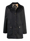 Barbour Tain Bomber Jacket In Blue