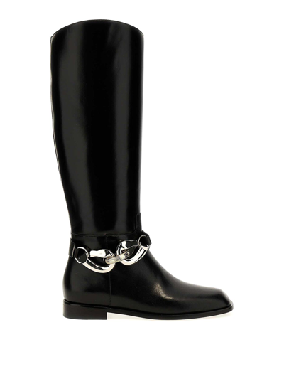 Tory Burch Jessa Riding Boot Boots, Ankle Boots Black