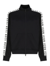 Dsquared2 Icon Funnel-neck Zip-up Jacket In Negro