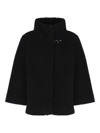 Fay Jacket With Front Pockets And High Collar In Black