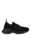Tod's Kate Sneakers In Technical Fabric In Negro