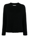 Jil Sander Woman Sweater Black Size 6 Cashmere In Black
