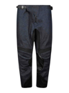 Coperni Women Denim Racing Pants In Blue