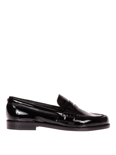 Golden Goose Jerry Leather Loafers In Black