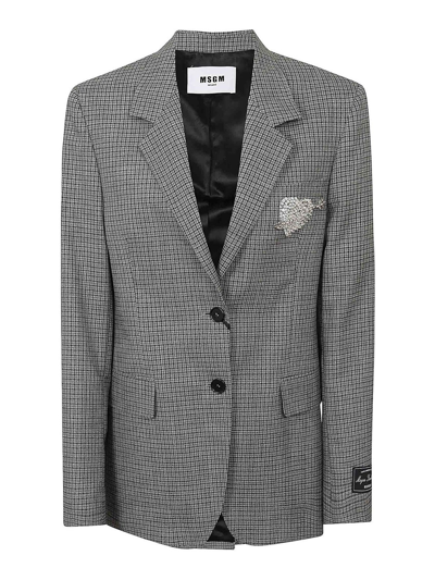 MSGM BLAZER - GRIS