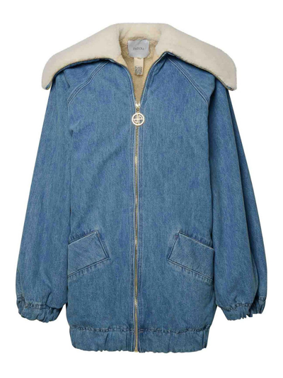 Patou Jeans Jacket In Light Blue