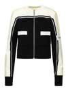 PALM ANGELS CARDIGAN ZIP RACING