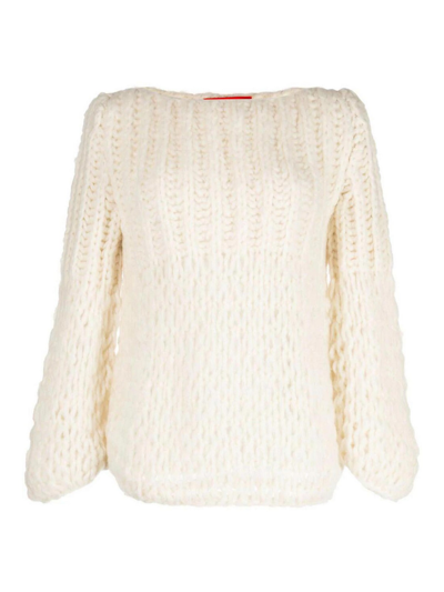 Wild Cashmere Xenia Chunky-knit Cashmere Jumper In Beige