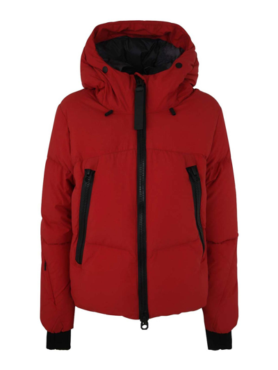 Jg1 Padded Jacket With Hood Clothing In Red