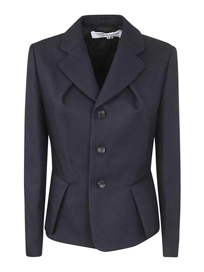 Comme Des Garçons Ladies' Mini Jacket In Blue
