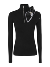 Y/project Cut-out Ribbed Minidress In Negro