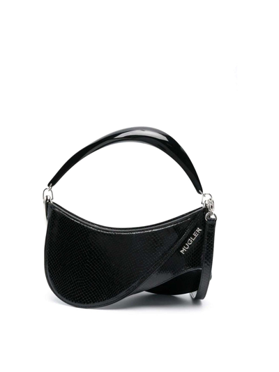 Mugler Handbag In Black  