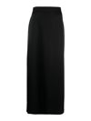 LANVIN LONG SATIN SKIRT