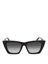 Alexander Mcqueen Eyewear Cat In Black